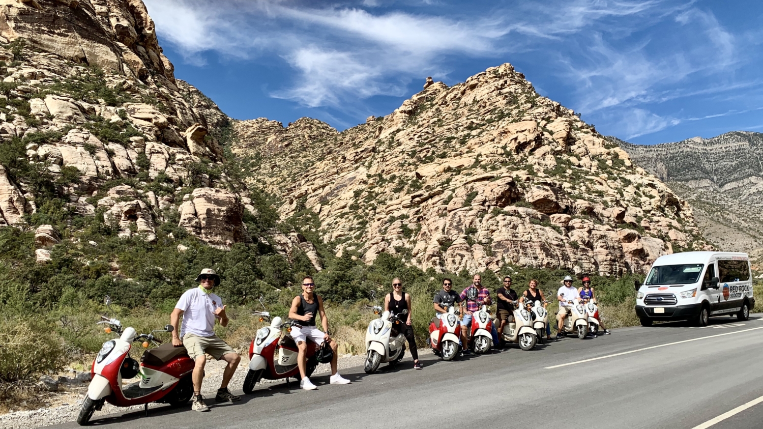 red rock scooter tour